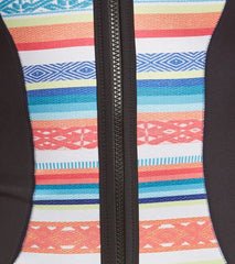 Rip Curl Women's 1mm G-Bomb Sublimated Sleeveless Front Zip Wetsuit Vest