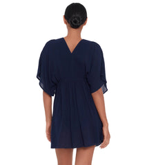 Lauren Ralph Lauren Women's Crinkle Rayon Cover Up Tunic