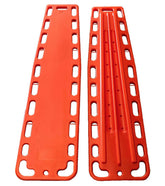 LINE2Design Medical Spinal Immobilization Lightweight Emergency Backboard with Speed Clips
