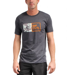 Rip Curl Men's Camo Split Watu Heather S/S Tee