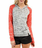 Hurley Women's Nicola Raglan Hooded Sweater