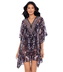 Miraclesuit Women's Tempest Caftan Cover up