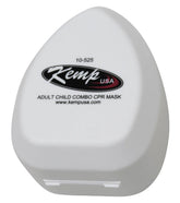 KEMP USA CPR Mask Adult & Child Combo with Gloves & Wipe in Hard Case with 1-Color Custom Logo