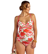 Pez D'or Maternity Chintz Floral One Piece Swimsuit