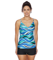 Next by Athena Women's New Waves Intention Tankini Top