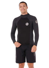 Rip Curl Men's 1.5mm Ultimate Search Long Sleeve Hooded Pullover Wetsuit Top