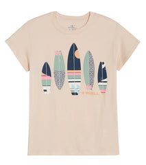 O'Neill Girls' Surf Thrill Short Sleeve Tee (Little Kid, Big Kid)