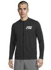 Nike Men's Long Sleeve Zip Hydro Rash Guard