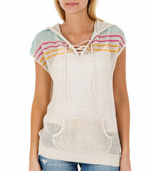 Rip Curl Sun Dip Lace Up Sweater
