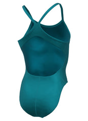 Nike Women's HydraStrong Solid Poly Racer Back One Piece Swimsuit