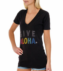 Rip Curl Give Aloha V-Neck Tee