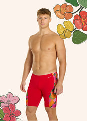 Sporti HydroLast Petal Pop Splice Jammer Swimsuit (22-40)