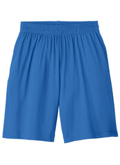 Sport-Tek Boys' Sport-Tek® PosiCharge® Competitor™ Pocketed Short