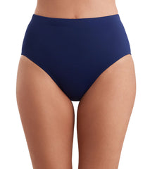 Shape Solver By Penbrooke Women's Divine Solids Bottoms Basic Bikini Bottom