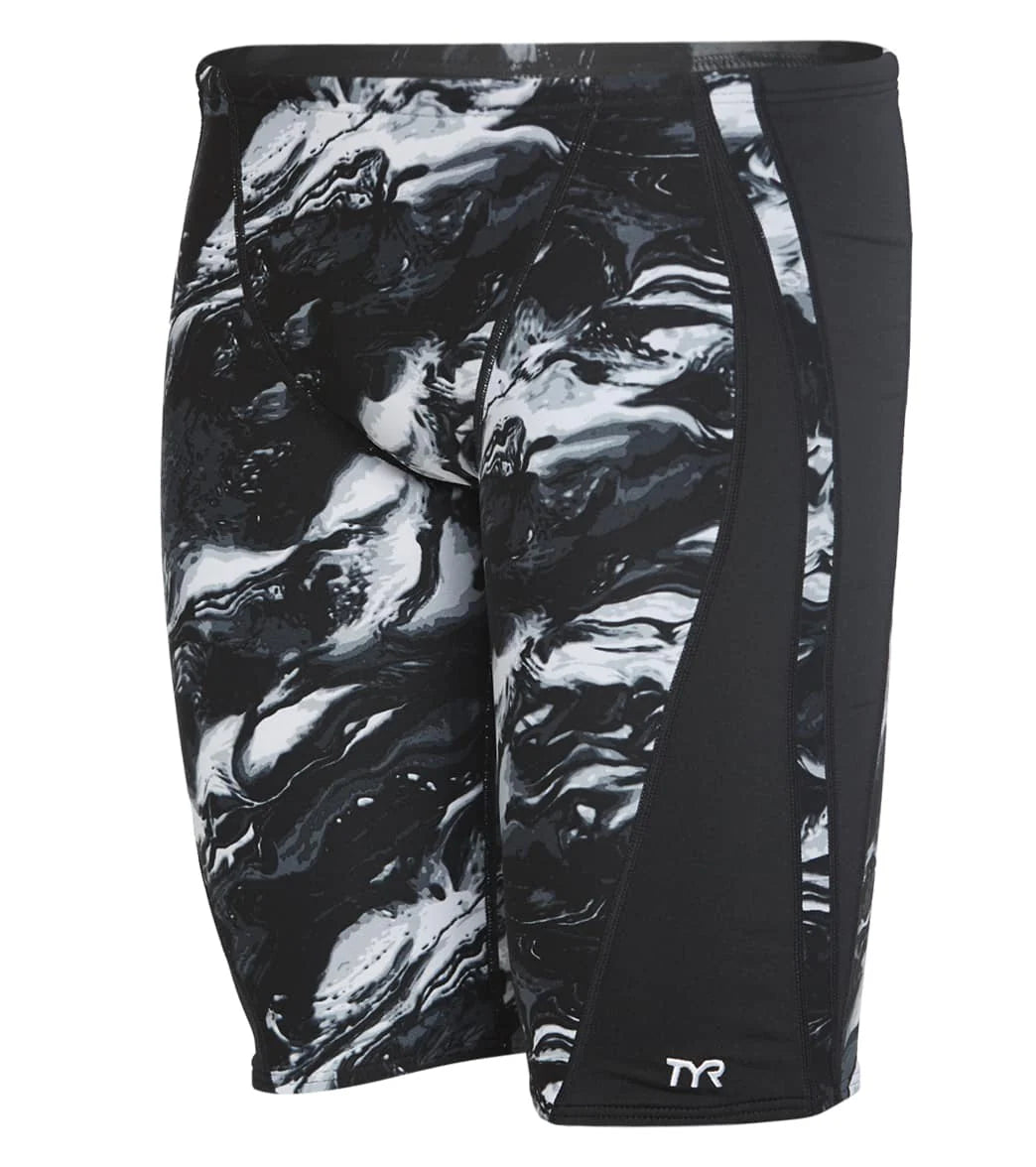 TYR X Simone Manuel Men's Marble Clouds Viper Splice Jammer Swimsuit