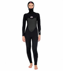 Rip Curl Women's Flash Bomb Hooded 5/4 MM Fullsuit