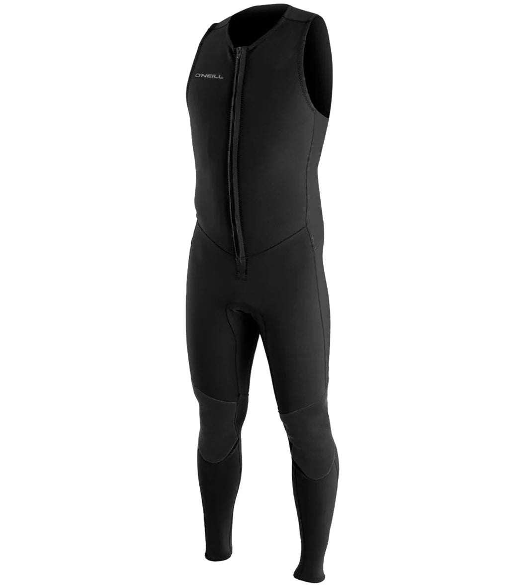 O'Neill Men's 2MM Reactor II Sleeveless Front Zip Long John