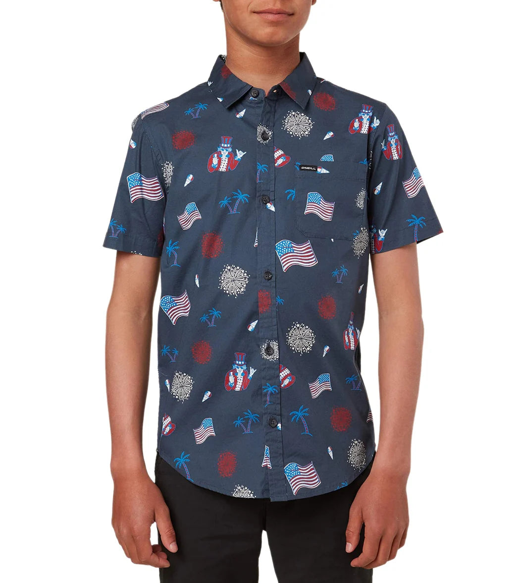 O'Neill Boy's Capitol Chill Button Up Shirt (Big Kid)