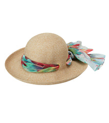 Wallaroo Women's Lady Jane Straw Hat with Ribbon