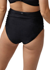 Nani Women's Odyssey High Rise Ruched Bikini Bottom