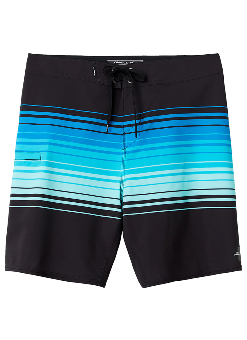 O'Neill Men's 19" Hyperfreak Heat Stripe Line Board Shorts