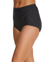 Penbrooke Swimwear Solid Girl Leg Bikini Bottom