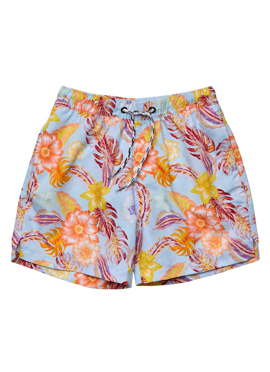 Snapper Rock Boys' Boho Tropical Sustainable Swim Trunks (Toddler, Little Kid, Big Kid)