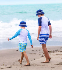 Snapper Rock Boys' Navy Surf Bucket Hat