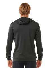 Rip Curl Men's Stack UPF 50 Zip Thru Hood Surf Shirt