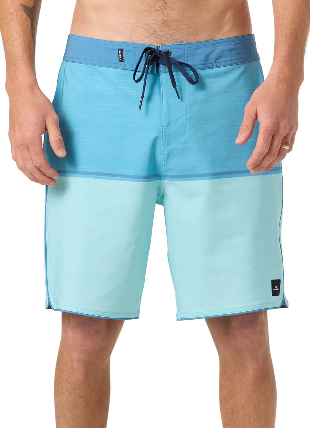 O'Neill Men's 19" Hyperfreak Mysto Block Scallop Board Shorts