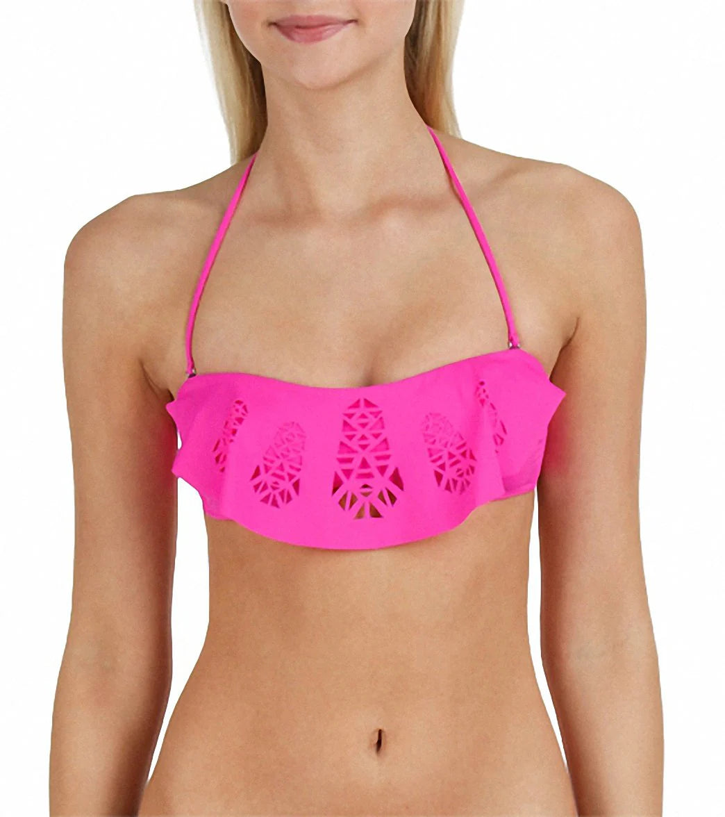 Rip Curl Pyramid Rose Violet Bandeau Top