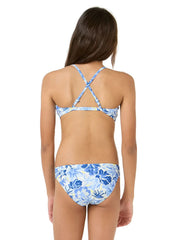 Rip Curl Girls' Island Bliss 3 Piece Bikini Set (Big Kid)
