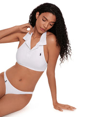 Polo Ralph Lauren Women's Polo Mesh Side Tab Devin Hipster Bikini Bottom