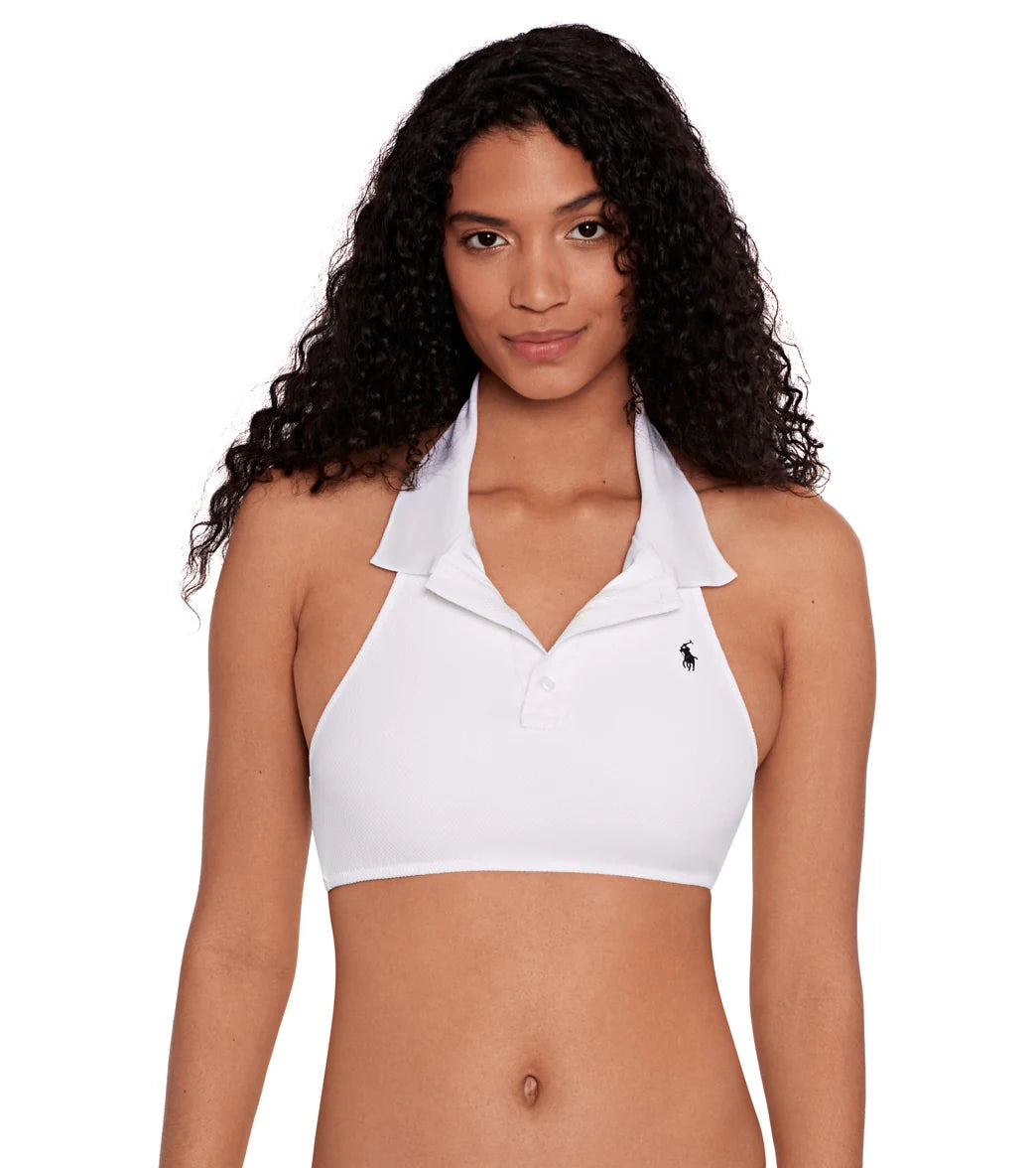 Polo Ralph Lauren Women's Polo Mesh Collar Top