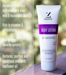 Zealios Skin Care Swim and Sport Lotion 8oz