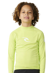 Rip Curl Boys' Waves UPF 50+ Long Sleeve Rash Guard (Toddler, Little Kid)