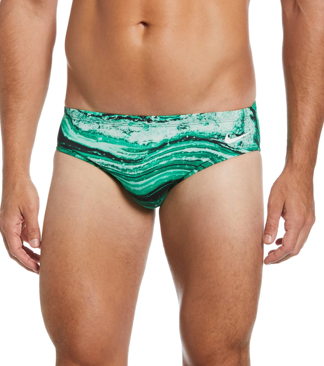 Nike Men's HydraStrong Crystal Wave Brief Swimsuit