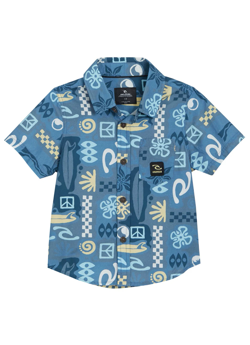 Rip Curl Boys' Gremlin Shirt (Toddler, Little Kid)