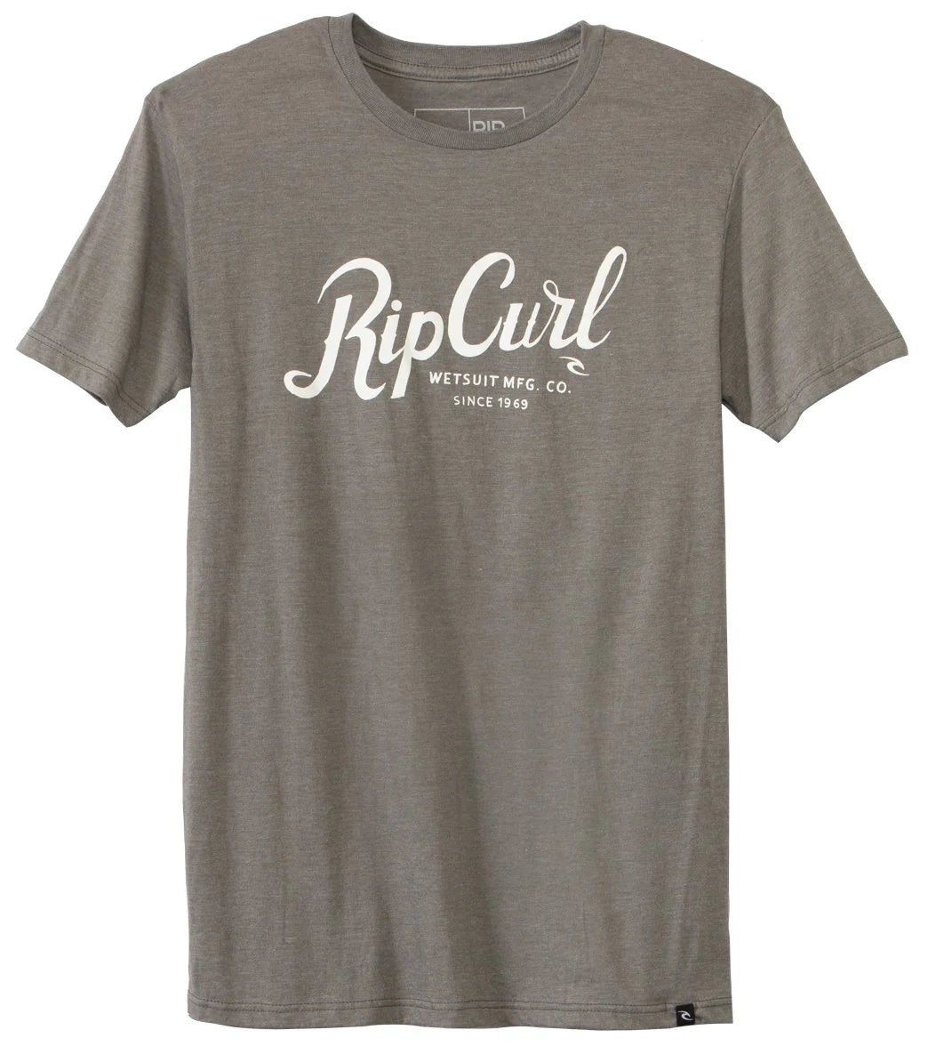 Rip Curl Men's Marky Mark Heather Short Sleeve Tee