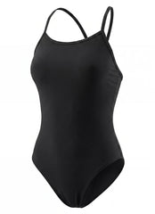 Q Swimwear Poly Fit Kit Skinny Strap One Piece Swimsuit