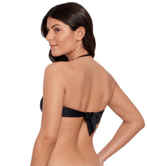 Ralph Lauren Women's Beach Club Solids Ring Bandeau Bikini Top