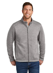 Port Authority Men's Arc Sweater Fleece Jacket