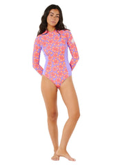 Rip Curl Women's Neon Isles Long Sleeve UPF 50+ Surfsuit