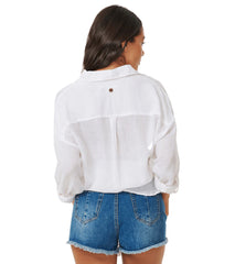 Rip Curl Women's Premium Surf Holiday Cover Up Shirt