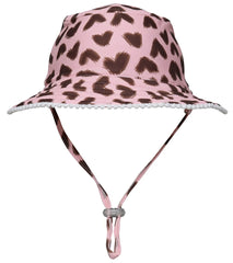 Snapper Rock Girls' Wild Love Reversible Bucket Hat