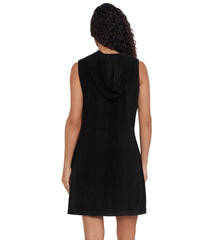 Shape Solver SPORT Women's Hooded Zipper Front Terry Cover Up