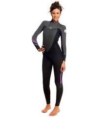 Rip Curl Women's Dawn Patrol Back Zip 3/2 Wetsuit