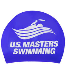 USMS Long Hair Silicone Swim Cap