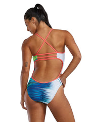 TYR Women's  Bravura Durafast Elite Trinityfit One Piece Swimsuit