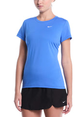 Nike Women's Essential Hydro Short Sleeve Swim  Shirt